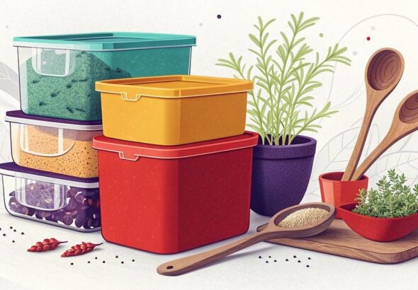 5 Essential Food Storage Containers for a Tidy and Efficient Pantry